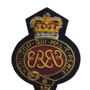 Grenadier Guards Wire Embroidered 10 Bullion Hand Embroidered Blazer Badge