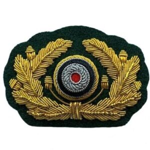 Army general peaked cap Hand Embroidered badge