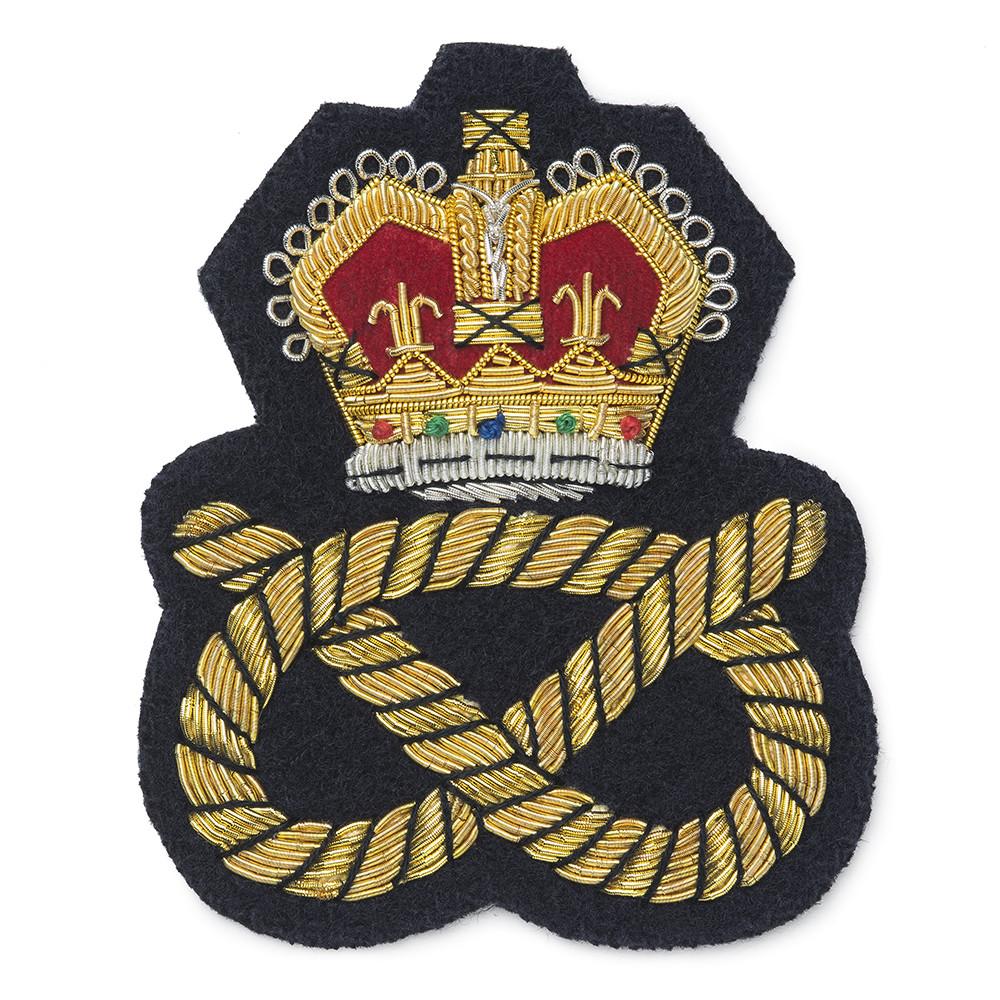 Crown And Knot Blazer Badge