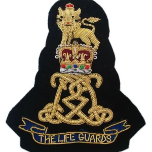 25th Dragoons Regiment, Blazer Badge Wire Bullion