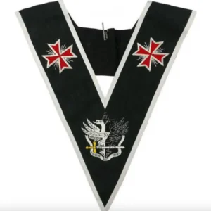 30th Degree Scottish Rite Collar - Premium Quality, A Masterpiece of Masonic Heritage