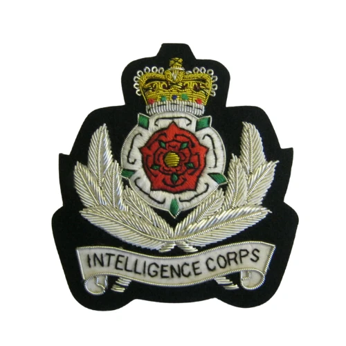 Intelligence Corps Wire Embroidered Bullion Blazer Badge - British Army - Image 2