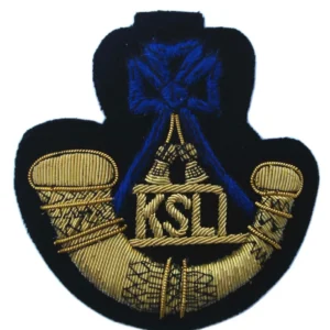 King's Shropshire Light Infantry, Blazer Badge Wire Bullion