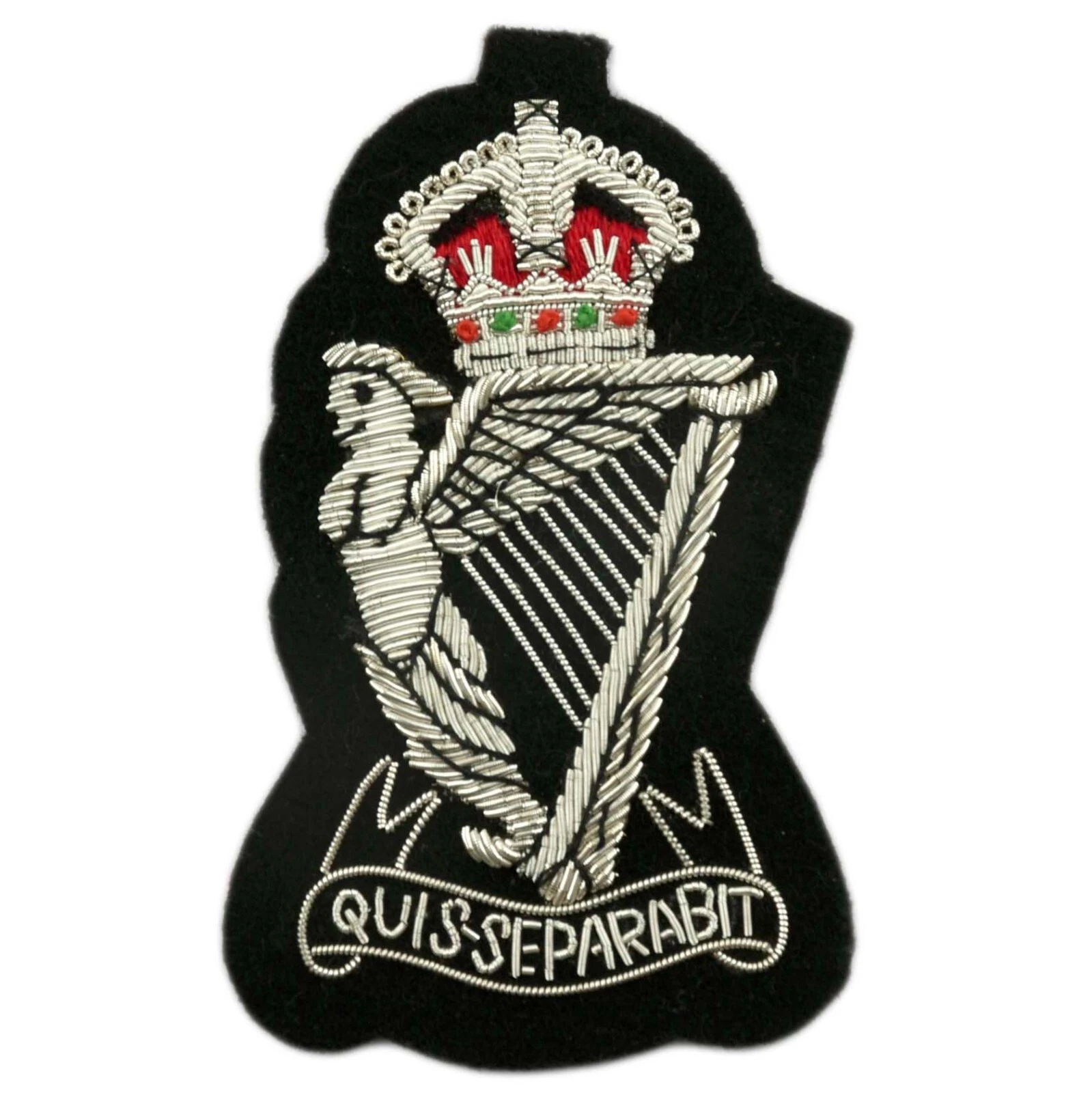 Royal Ulster Rifles, Blazer Badge Wire Bullion, LI-EMB-0030